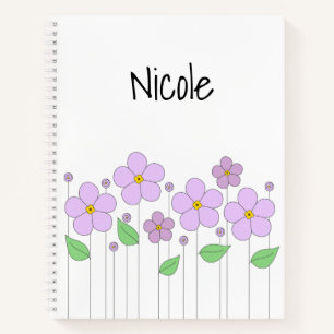 Lilac-Blume Notizblock