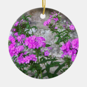 Lilac Blume Ornament