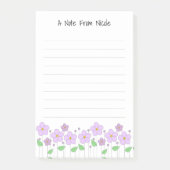 Lilac-Blume Papiernachschlagewerke Post-it Klebezettel (Vorderseite)