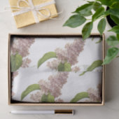 Lilac Blume Pattern Seidenpapier (Geschenk)