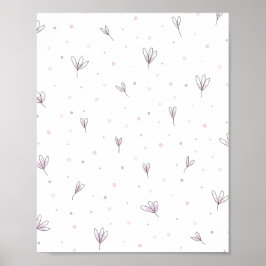 Lilac Blume Poster