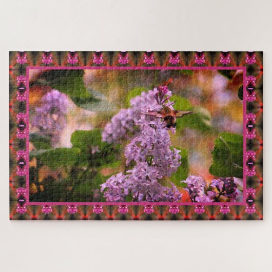 Lilac Blume Puzzle (Horizontal)