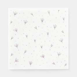 Lilac Blume Serviette