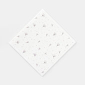 Lilac Blume Serviette (Ecke)