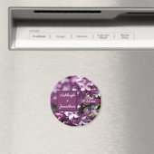 Lilac-Blume speichern das Datumsfenster Magnet (In Situ (Geschirrspüler))