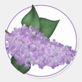 Lilac Blume Stickers (Vorderseite)