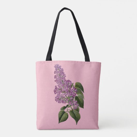 Lilac Blume Tasche (Rückseite)