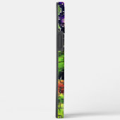 Lilac-Blume und Blätter in geschnitztem Mosaik Case-Mate iPhone Hülle (Rückseite / Rechts)