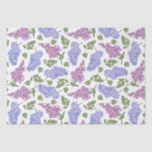 Lilac-Blume und Blätter