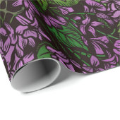 Lilac Blume Wrapping Paper Geschenkpapier (Rolleneckpunkt)