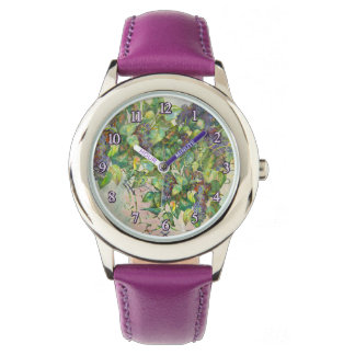 Lilac-Blüten eWatch Armbanduhr