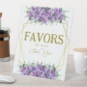 Lilac Brautparty Favoriten Zeichen Sockelschild (In Situ)