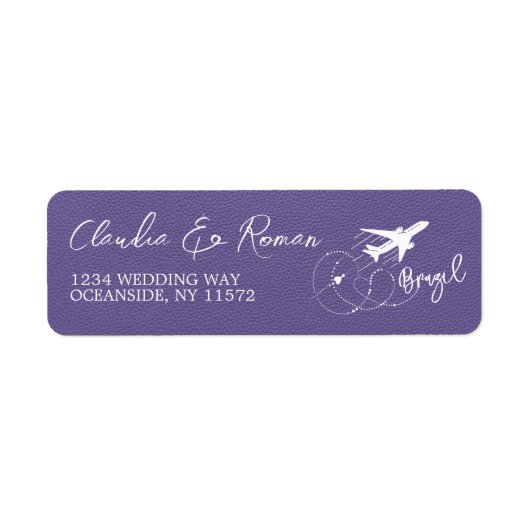 Lilac Brazil Passport (Vorne)