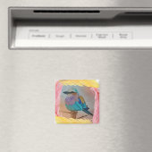 Lilac Breasted Roller Magnet (In Situ (Geschirrspüler))