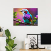 Lilac-Breasted Roller Poster (Heimbüro)