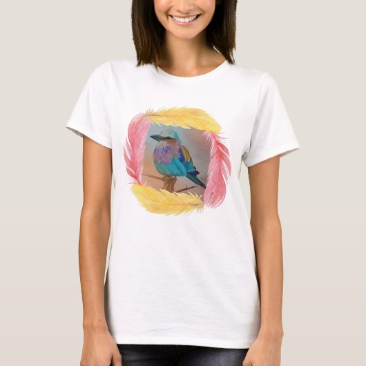 Lilac Breasted Roller T-Shirt (Vorderseite)