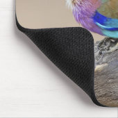 Lilac-Brustwalze (Coracias caudata) Mousepad (Ecke)