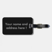 Lilac Brustwalze Gepäckanhänger (Rückseite horizontal)