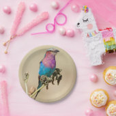 Lilac Brustwalze Pappteller (Party)