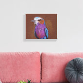 Lilac-Brustwalze zur Darstellung von Tiernat Leinwanddruck (Insitu (Wohnzimmer))