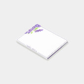 Lilac Bunch personalisiert Post-it Klebezettel (angewinkelt)