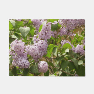 Lilac Bush Schöne Lila Frühlingsblumen Fußmatte