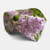 Lilac Bush Schöne Lila Frühlingsblumen Krawatte (Gerollt)