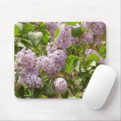 Lilac Bush Schöne Lila Frühlingsblumen Mousepad (Mit Mouse)