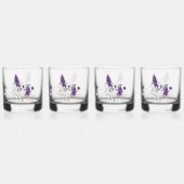 Lilac Butterfly Bush Whiskyglas (Hinten)