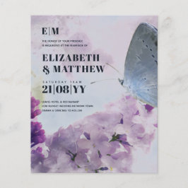 Lilac Butterfly FLYERS mit dem niedrigsten Budget Flyer