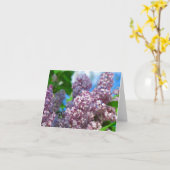 Lilac Card 1 Karte (Gelbe Blume)