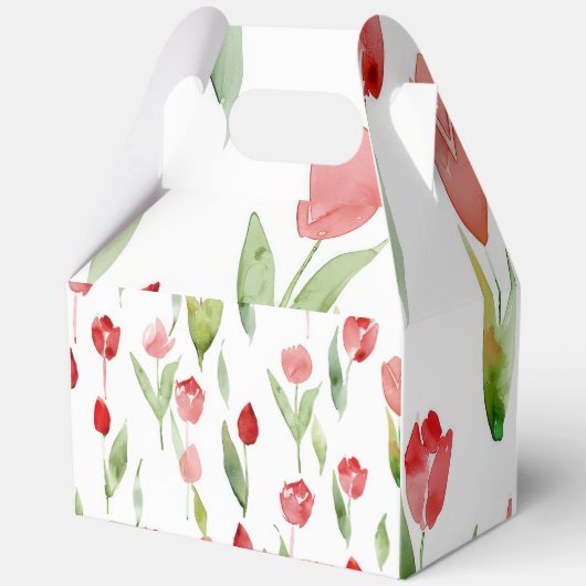 "Lilac Charm Geschenkboxen mit Handle" Geschenkschachtel (Vorderseite)