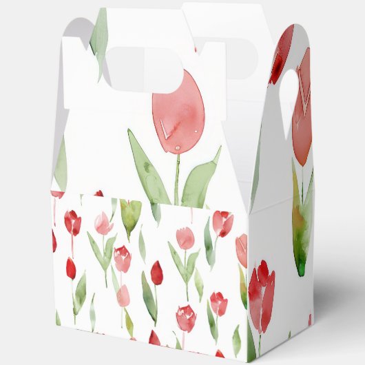 "Lilac Charm Geschenkboxen mit Handle" Geschenkschachtel (Offen)