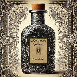 Lilac Clovens Apothekar: Armadillo Bile Aufkleber