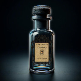 Lilac Clovens Apothekar: Slidr River Water Aufkleber