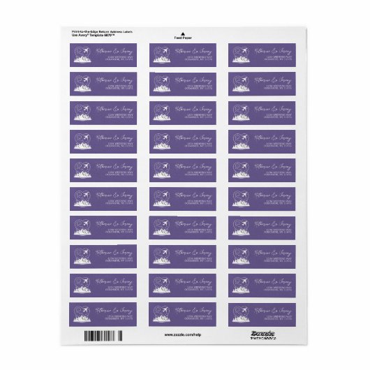 Lilac Colorado Passport (Vorne)