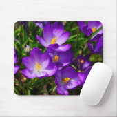 Lilac Crocuses Mousepad (Mit Mouse)