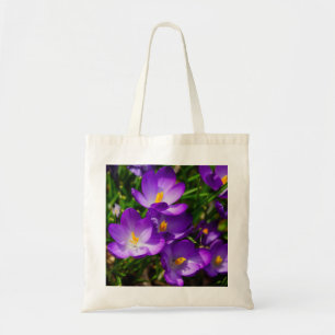 Lilac Crocuses Tragetasche