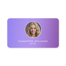 Lilac Custom QR Foto