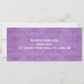 Lilac Damask Geschenkgutschein (Rückseite)