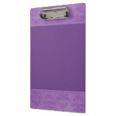 Lilac Damask Klemmbrett (Links)