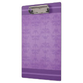 Lilac Damask Klemmbrett (Links)