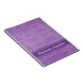Lilac Damask Notizblock (Rechte Seite)