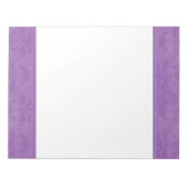 Lilac Damask Notizblock (Vorderseite)