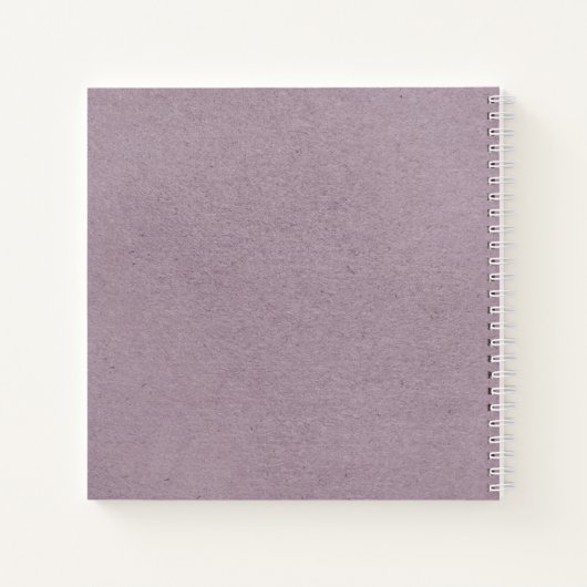 Lilac Dear Bump Keepake Pregnancy Journal Notizblock (Rückseite)