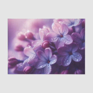 Lilac Decoupage Seidenpapier