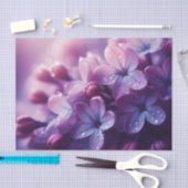 Lilac Decoupage Seidenpapier (Handwerk)