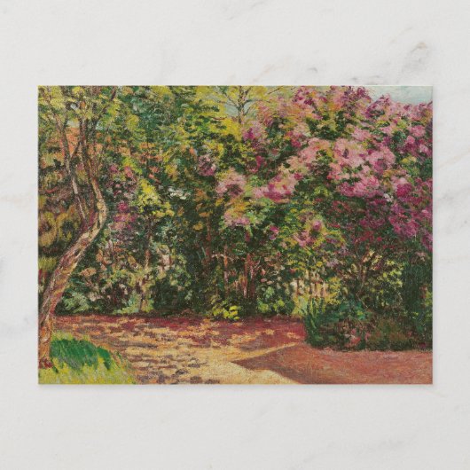 Lilac, der Garten des Künstlers Postkarte (Vorderseite)