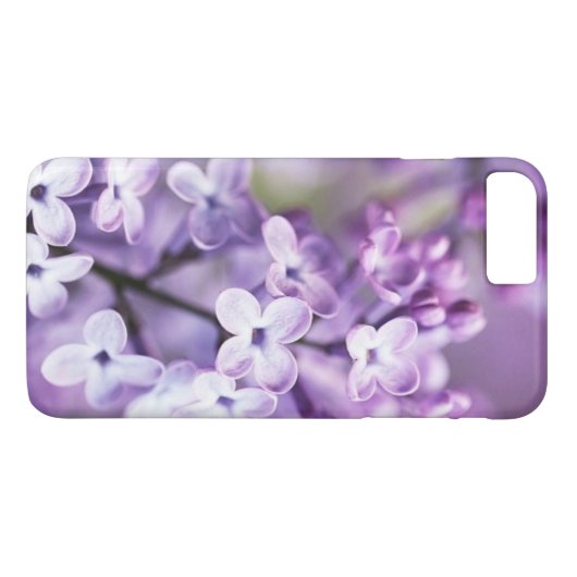 Lilac Design iPhone Case (Rückseite (Horizontal))