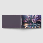 Lilac Dewdrop For Memorial Service Gästebuch (Voll)